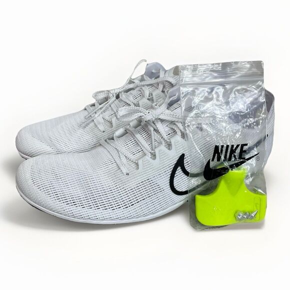 Nike Zoom Mamba 6 Track Field Spikes DR2733-100 White Black Men Sz 8.5 W/ Wrench